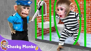 Escape Room Song 🔐 Cheeky In The Escape Room Challenge  Cheeky Monkey  Nursery Rhymes amp Kids Songs [upl. by Rellia]