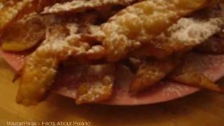 Faworki Recipe  Polish Recipes For Ostatki [upl. by Adrian]