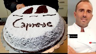 Torta Caprese spettaccolare ricetta facilissima corso di pasticceria [upl. by Nairim]