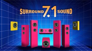 71 Surround Sound Test  71 Dolby Atmos demo [upl. by Sirron472]