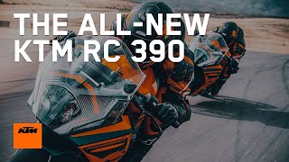 The 2022 KTM RC 390  Bred on the race track  KTM [upl. by Gabriell587]