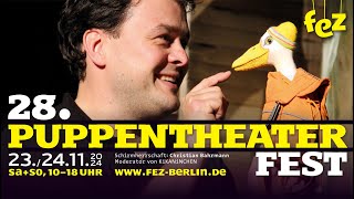 28 Puppentheaterfest im FEZ  2024 [upl. by Lluj]