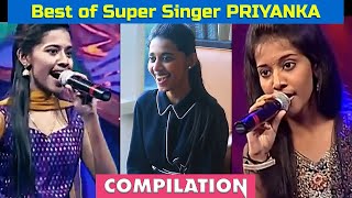 Best of Super Singer PRIYANKA Songs [upl. by Getter862]