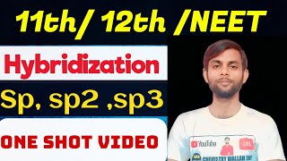 Sp sp2 sp3 hybridization  Hybridization Short Tricks  Hybridization One Shot  Hybridization [upl. by Juno]