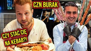 CZN BURAK  ILE KOSZTUJE KEBAB U GWIAZDY INTERNETU [upl. by Edac705]