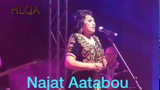 Najat Aatabou Samhi lia lwalida Live Meknes 2018  نجاة اعتابو  سمحي ليا الواليدة [upl. by Belvia]