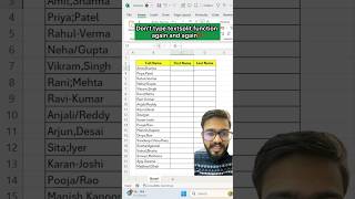 Dont Use Textsplit in Excel like this‼️Instead Use Amazing Trick excel exceltips exceltricks [upl. by Mcquillin]