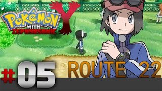 Pokemon Y Walkthrough Episode 5  Route 22 and Trainers [upl. by Lattimer139]