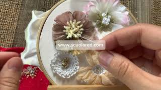 Corso online sviluppo dei ricami per abiti da sposa e  Bridal couture embroidery online course [upl. by Rana504]