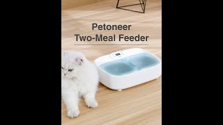 PETONEER TwoMeal Feeder [upl. by Oglesby]