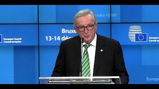 EU Juncker zu Brexit und Katastrophenschutz [upl. by Demy684]