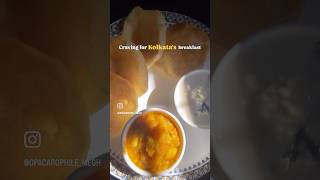 Kolkatas breakfast breakfast kolkata kolkatafood cravings youtubeshorts [upl. by Cristine]