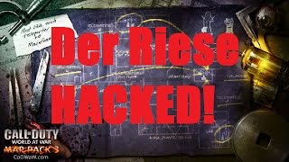 HACKED Zombies Der Riese Call Of Duty World At War Lobby [upl. by Sivle626]