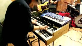 KeyB Legend Organ  Short clip  First band rehearsals [upl. by Atikcir355]