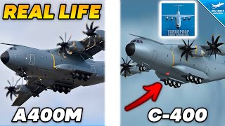 TFS VS REAL LIFE FULL COMPARISON  Turboprop Flight Simulator [upl. by Nylatsyrc]