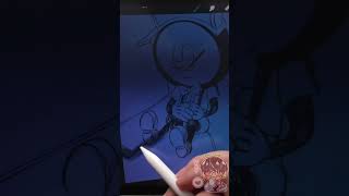 1 Minute Drawing ASMR  HSR Misha art hsr asmr drawing procreate [upl. by Gasser]