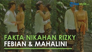 Lagu Pernikahan Mahalini dan Rizky Febian  setelah mati matian berjuang akhirnya menikah [upl. by Ahseenat]