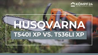 Sägenvergleich  Husqvarna AkkuSäge T540i XP  VIEL BESSER ALS DAS VORGÄNGERMODELL [upl. by Pohsib969]