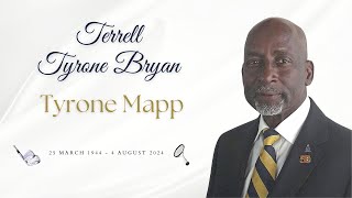 Terrell Tyrone Bryan  Tyrone Mapp  Memorial Service [upl. by Lyndsie]