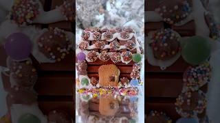 I Made A KIT KAT HOUSE  chocolate candy asmr amsrsounds christmas satisfying shorts fun [upl. by Gibbon204]