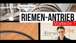 Welchen Unterschied amp Vorteil gibt es beim Riemenantrieb  Zahnriemen von Gates  mit Nabensch [upl. by Norraj]