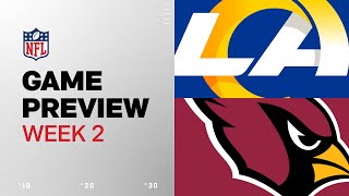 Los Angeles Rams vs Arizona Cardinals  2024 Week 2 Game Preview [upl. by Laro506]