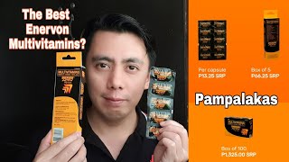 A NURSE REVIEWS ENERVON ACTIV MULTIVITAMINS MINERALS  GINSENG  ROYAL JELLY  REAL TALK [upl. by Larimore]