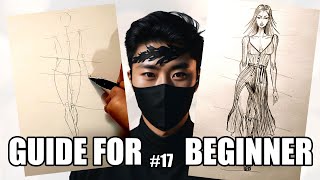 How to draw fashion sketches  StepbyStep Guide [upl. by Feeney]