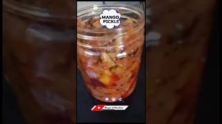 Mango Pickle🥭vlogsofvashini8467mangorecipemangopicklefoodshortsfeedglassbottlespicklerecipe [upl. by Nanah]