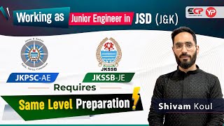 JKSSB JE amp JKPSC AE requires same level of preparation  Shivam working as JE in JSD JampK [upl. by Haerdna432]