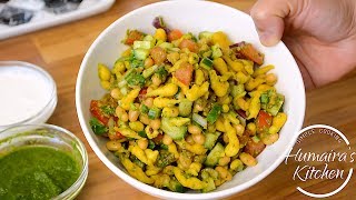 Phulkiyan Chaat VERY SPICY 🔥  Dahi Phulkiyan banane ka tarika  Ramzan Special Dish  Fulki [upl. by Brewster]