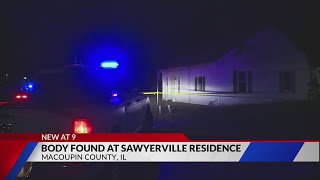 Body found at Macoupin County residence [upl. by Eecats]