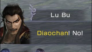 Dynasty Warriors  Lu Bu react to Diao Chan death Japanese [upl. by Sella]