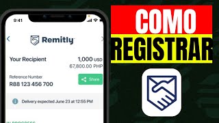 Cómo registrarse en remitly [upl. by Lectra]