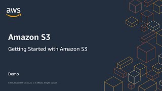 Getting started with Amazon S3  Demo [upl. by Neirbo157]