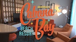 Cabana Bay Beach Resort FAMILY SUITE overview  Universal Studios Florida [upl. by Letnuhs219]