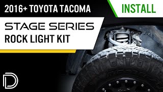 Its Just That Easy  Toyota Tacoma Rock Light Install  Diode Dynamics [upl. by Peh463]