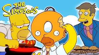 RECETAS ABSURDAS DE LOS SIMPSONS 3  JAMONES AL VAPOR 🤣 [upl. by Endys]