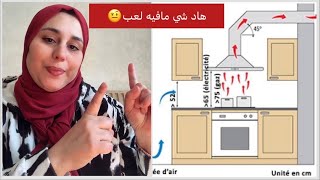 رد بالك 🫤ضروري من شفاط في المطبخكيف أختار لاهوت لمطبخيcuisine moderne design تشطيبات الفيلات [upl. by Aikram]