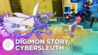 15 Minutes of Digimon Story Cyber Sleuth  TGS 2015 [upl. by Towny]