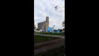 Ohio City water tower demolition [upl. by Rickart385]