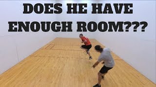 Racquetball Referee  Avoidable Hinder  Part 3 [upl. by Kinzer413]