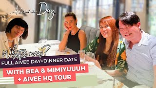 WHATS NEW AIVEE DAY  DINNER DATE WITH BEA amp MIMIYUUUH [upl. by Maura363]