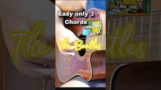 Twist And Shout  The Beatles  Easy Guitar Class With 3 Chords thebeatles guitartutorial guitar [upl. by Ahsikar]