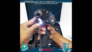 BOSCH GSB 120Li  GDR 120Li สว่านไร้สาย พร้อมแบตเตอรี่ boschเครื่องมือเครื่องมือช่างเครื่องมือ [upl. by Franciscka]