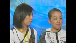 WC 2012 Mao Asada interview after SP [upl. by Wey881]