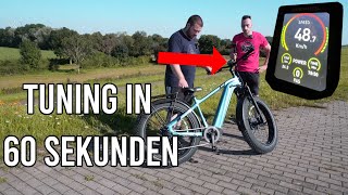 EBike schneller machen🔥 so leicht war es noch nie ❗️ [upl. by Ahsael]