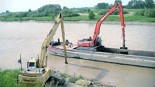 Wasserbau in Papenburg 2014  Water construction works 2014 [upl. by Borries]