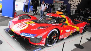 Ferrari 499P  Hypercar  AF Corse  A GuigiJ CaladoA Giovinazzi 51  24 Hours of Le Mans 2024 [upl. by Wendeline]