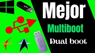 Ventoy Multiboot USB para Windows y Linux  BIOS y UEFI Dual boot [upl. by Adabelle]